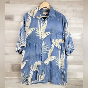 Vintage Campia Moda Tropical Hawaiian Shirt Mens Size Large